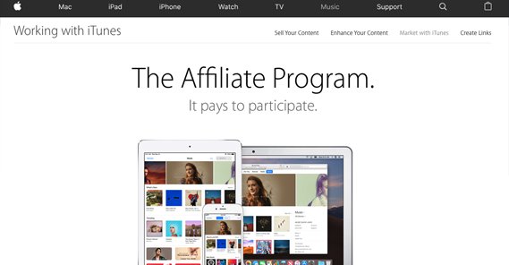 Affiliate Program on Apple