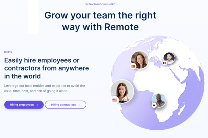 Remote home page