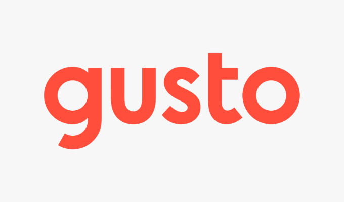 Gusto brand logo