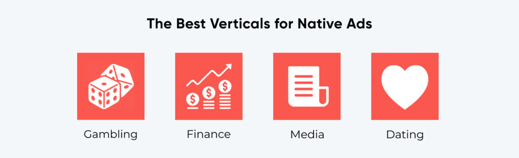 Top verticals for native traffic in May 2024 at RichAds advertising network
